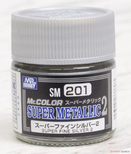[MR.COLOR_SM201] SUPER METALLIC2 SUPER FINE SILVER 2 (4973028737363)