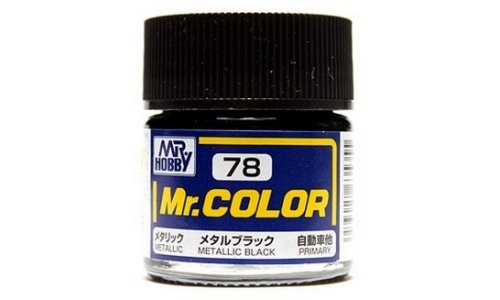 [MR.COLOR_078] METAL BLACK (유광) (4973028635355)