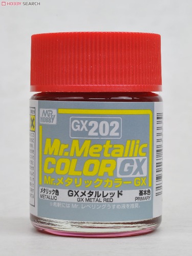 [MR.COLOR_GX202] GX METAL RED (4973028033335)