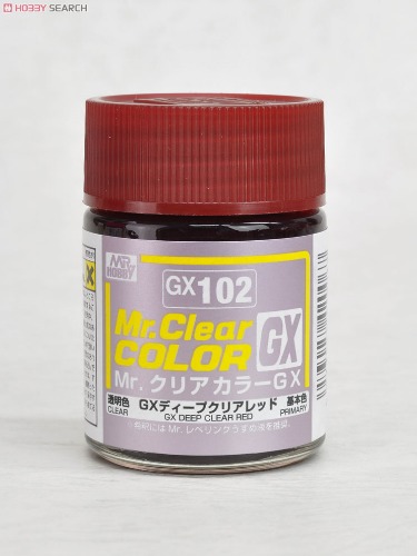 [MR.COLOR_GX102] DEEP CLEAR RED (4973028420067)