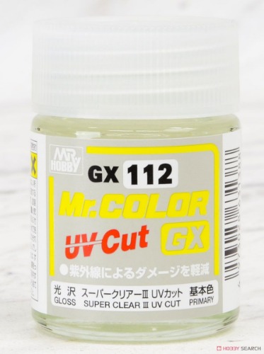 [MR.COLOR_GX112] SUPER CLEAR3 UV CUT 유광 (4973028631388)