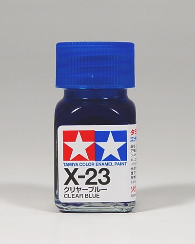 [TAMIYA_에나멜] X-23 CLEAR BLUE (45135224 4950344066957)