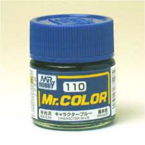 [MR.COLOR_110] CHARACTER BLUE (반광) (4973028635485)