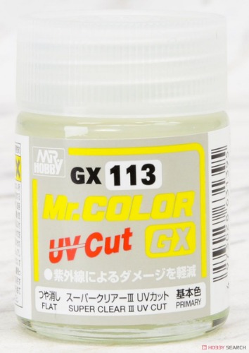 [MR.COLOR_GX113] SUPER CLEAR3 UV CUT 무광 (4973028631395)