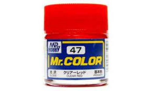[MR.COLOR_047] CLEAR RED (유광) (4973028635058 4973028716450)