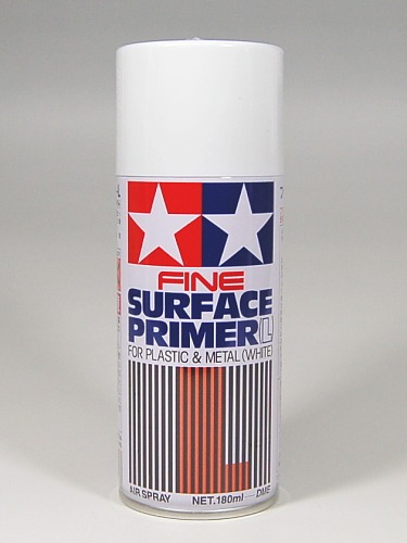 87044 FINE SURFACE PRIMER(L) FOR PLASTIC&amp;METAL(WHITE) 파인 서페이서 (L)-화이트 (4950344870448)