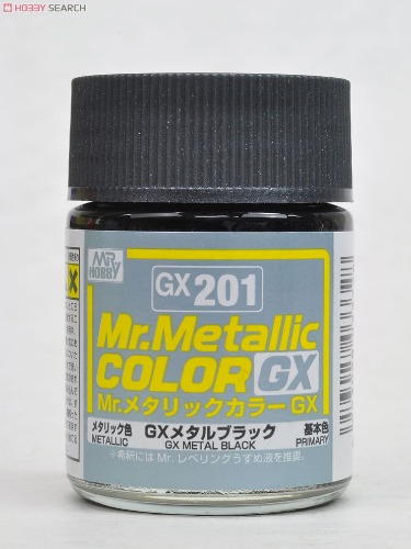 [MR.COLOR_GX201] METAL BLACK (4973028033328)