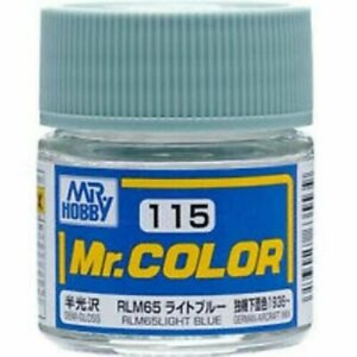 [MR.COLOR_115] RLM65 LIGHT BLUE (반광) (49339055 4973028635539)