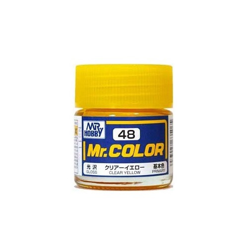 [MR.COLOR_048] CLEAR YELLOW (유광) (4973028635065)