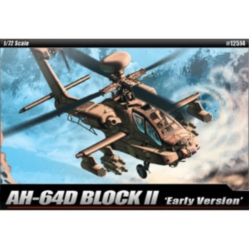 12514 1/72 미육군 AH-64D 블럭II 초기형 [NEW TOOLING] (8809258924531)