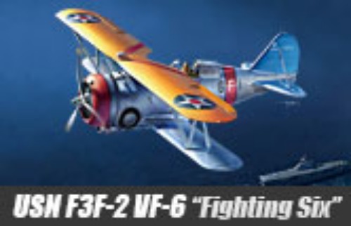 12326 1/48 미해군 F3F-2 VF-6 파이팅 식스 (8809258922810)