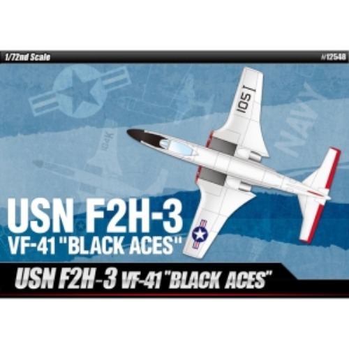 12548 1/72 미해군 F2H-3 VF-41 블랙에이스 (8809258925538)