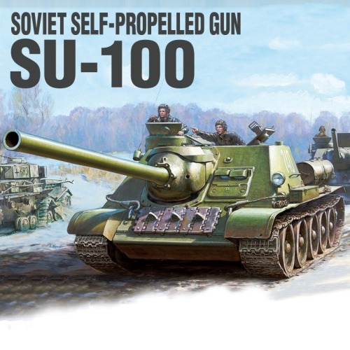13544 1/35 소비에트연방 SU-100 자주포 (8809258923503)