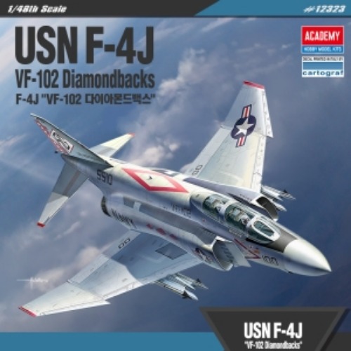 12323 1/48 미해군 F-4J VF-102 다이아몬드백스 (8809258926436)