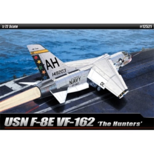 12521 1/72 미해군 F-8E VF-162 더 헌터스 [NEW DECAL] (8809258924555)