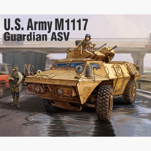 13550 미육군 M1117 가디언 정찰 장갑차 (8809845380603)
