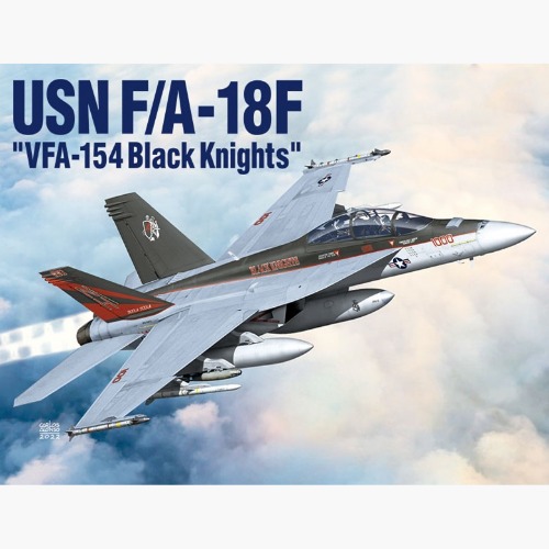 12577 1/72 미해군 F/A-18F VFA-154 블랙나이츠 (8809845380634)