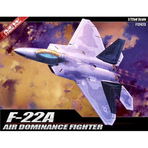 12423 1/72 미공군 F-22A 랩터 (8809258926771)