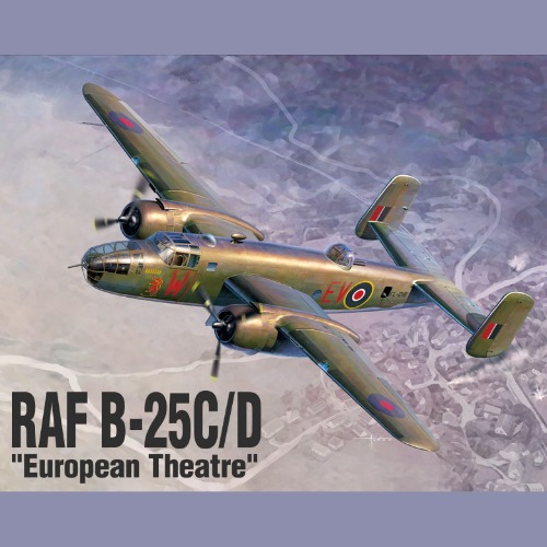 12339 1/48 영국공군 B-25C/D 유럽전선 (8809258925606)
