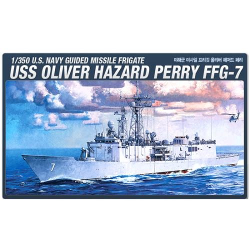14102 1/350 미해군 미사일 프리깃 올리버 해저드 페리 FFG-7 (8809258927150)