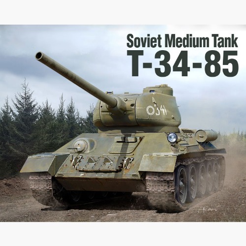 13421 1/72 소비에트 연방 중형전차 T-34-85 (8809845380764)